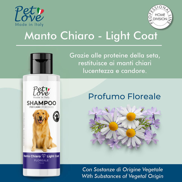 Shampoo Cani Manto Chiaro