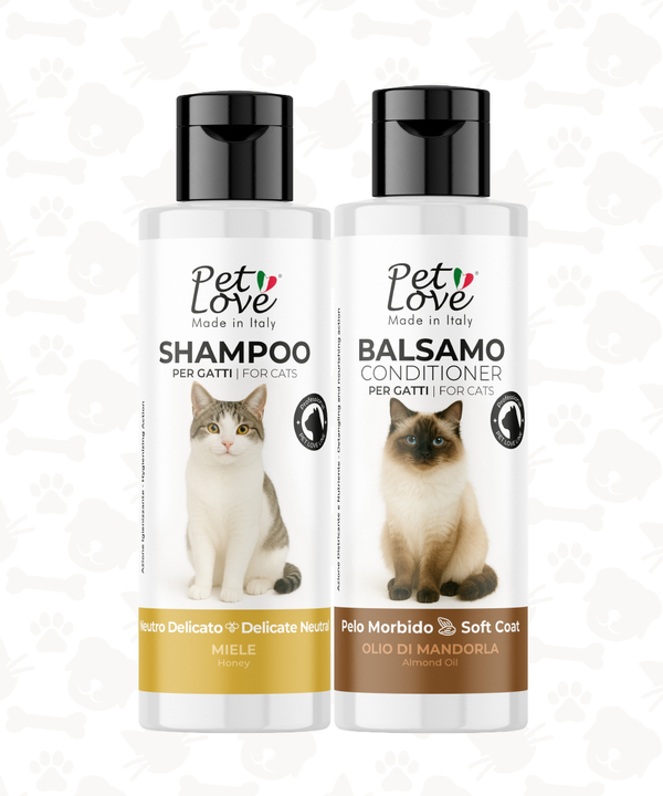 Shampoo e Balsamo per Gatti Delicato